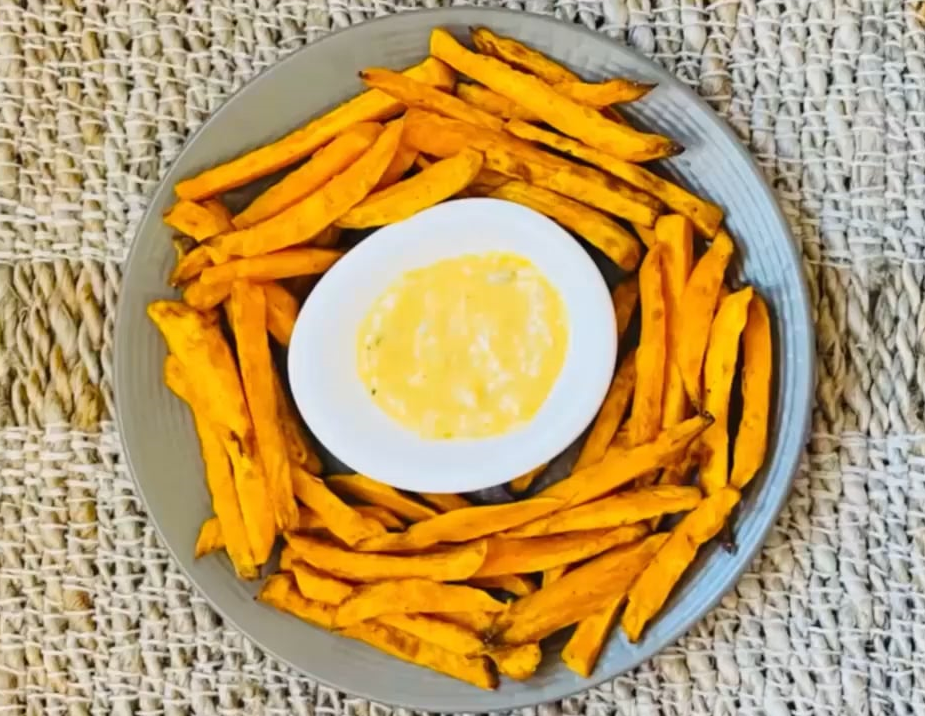 بطاطا حلوة مقلية